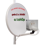 Antenna parabolic 2x2mimo(2x30dbi)