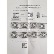 Real Time Patrolling system, Guard Tour System 8 tags Solution