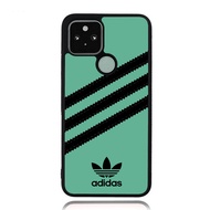 Casing Case Google Pixel 8 7A 7 6 6A 5 5A 4 4A 3A 2 Pro XL 4G 5G Adidas Samba Green Black Three Stri