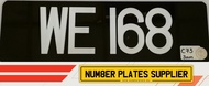 Crystal Car Number Plate (C73) Premium Quality - Hassle Free Installtion - Plate Holder Option Avail