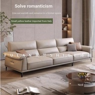 Tax Included Genuine Leather Sofa Living Room Sofa Inline Sofa Italian Simple Sofa Premium Genuine L