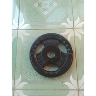 1 10kg dumbbell with large hole 50 cast iron