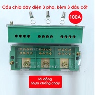 FJ6-2H 3-Phase Wire Splitter Bridge | 1 Out 4 | Load Bearing 100A