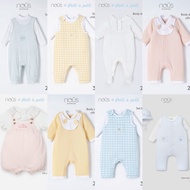NOUS - Premium NOUS white bib and shirt Set - NF38A - 0M 3M 6M 9M 12M 18M 2Y - F.T6B - ZZZ