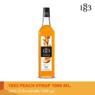 1883 น้ำเชื่อมกลิ่นพีช 1000 มล./1883 PEACH SYRUP 1000 ml. **