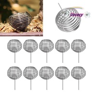 UECECY 10pcs Bonsai Baskets, Stainless Steel Fertilizer Tool Gardening Fertilization Baskets, Durabl