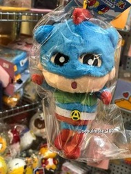 蝕本清貨‼️ 日本 動感超人   約17cm 公仔 掛飾 日本 小新 公仔  Shinchan   蠟筆小新 蠟筆小新公仔  功夫  熊貓  桃太郎  蜜蜂