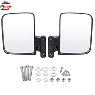 PINOU Side Mirrors Special for golf cart Folding Carts Accessories Golf Cart Mirrors