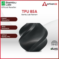 Bambu Lab TPU 85A Filament | Soft & Flexible | High Elasticity | Impact Resistant | Flexible Parts |
