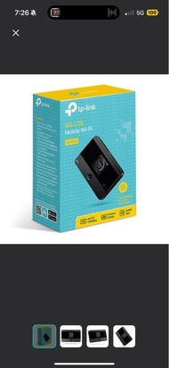 全新TP link M7350 4G進階版LTE 行動Wi-Fi分享器WiFi蛋