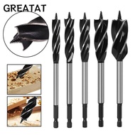 GREATAT Auger Drill Bit Auger Drill Bit Hole Opener Drilling Tools Wood Cutter Woodworking
