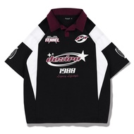 [N01607] Oversized Rugby T-Shirt Distro Motif FENNEL DESIRE TNA