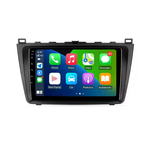 Android 15 Wireless CarPlay Auto Car Radio For Mazda 6 GH 2007 - 2012 Multimedia Video Player 4G WIF