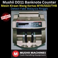 Mushii Scorpion DD11 🇲🇾 Money Counter Counting Machine. New. Detect fake RM MYR Ringgit. Local Product