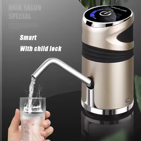 Drinking fountain Electric Portable Water Pump Dispenser Gallon Drinking Bottle Switch Silent Chargi