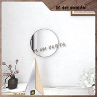 Aesthetic Circle Mirror Round Mirror Bathroom Sink Wall Mirror Diameter 40cm