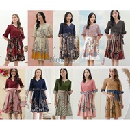 Batik dress - midi dress - 263BNI - 263YOI - 263AAN - 263BBC - 263MTS - 263KUY - 263UBI - 113JM