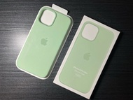 Iphone 12 Pro Max Apple 原廠 Silicone Magsafe手機殼 (Pistachio 開心果色）