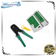 ❁crimping tool with cable tester combo