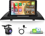 [8 Cores 2+64G] Inefala 9 Inch Android 15 Car Radio for BMW X3 E83 (2004-2012) 2 DIN Screen with Wir