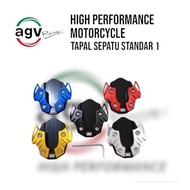 Universal AGV RACING CNC Robot Side Stand Shoe Cover