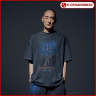 ADLV MOBILE SUIT GUNDAM LAST SHOOTING PIGMENT WASHING SHORT SLEEVE T-SHIRT, PO25FW-TP-SS-CO-GDL (KPA