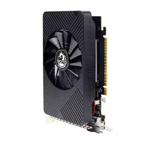 SOYO GTX750 4G DDR5 Graphics Card 128bit Single Fan DVI+HDMI+VGA PC Gaming Video Card 28NM Desktop N