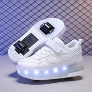 Retractable Roller Skates Children 4-Wheels