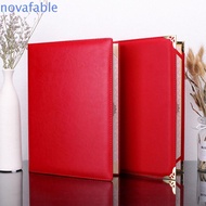 NOVAFABLE​ A3 A4 Art Paper Hardcover, Signing Contract Hosted Speech File Paper Page Folder, Simple 