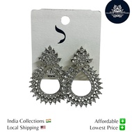 Dhwani silver stoned earring