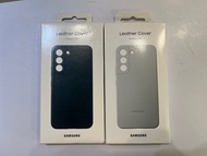 Samsung Galaxy S22 S22+ S22 Ultra Leather Cover Case 真皮背蓋 送保護貼一張(平郵除外) ⚠️S22/S22+ $48│S22Ultra 紅/灰 $60 黑 $80⚠️