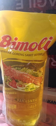 bimoli 1 liter/minyak goreng bimoli 1 liter/minyak sayur