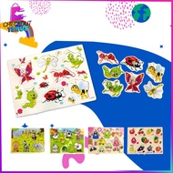 CT M302 Wooden Puzzle Educational Toys for Children Wooden Blocks Wooden Toys Knob Background Pictur