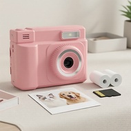 Instant Print Camera Portable Mini Digital Travel Toy For Picture 6 Year Old Girl Boy Toddler Kids