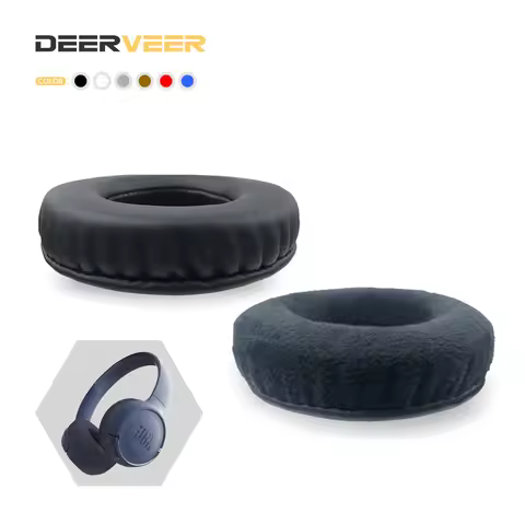 DEERVEER Replacement Earpad For JBL T500BT T450 T450BT Headphones Thicken Memory Foam Ear Cushions E