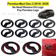 Perodua Myvi 2018- 2026 Perodua Logo Emblem Accessories