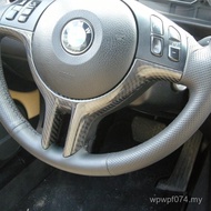 Suitable for Cover E46 Interior 05 M3 Decorative Plate Carbon Fiber Replacement Steering Wheel Modif