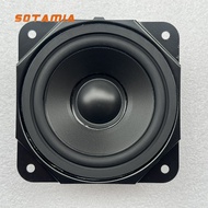 SOTAMIA 2pcs 3.5 Inch 92mm Mid Bass Speaker 4 Ohm 20W Long Stroke Bass Built in Audio DIY Bluetooth 