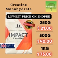 Myprotein Creatine Monohydrate (250g/500g/1kg)