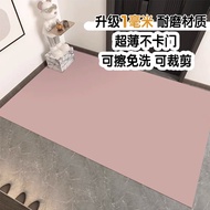 [in stock] Ultra-Thin1mm Doesn't jam PVC Entrance Door Mat Entrance Hallway Foot Mat Oil-Proof Non-S