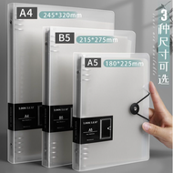 Convenient transparent Binder file A5/B5 cover