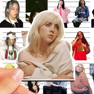 Hot-selling Billie Eilish Billie Eilish Sticker HD Waterproof Female Singer Billie Eilish Decorative