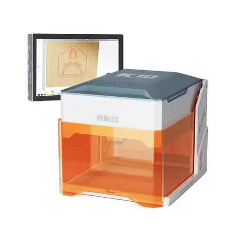 WAINLUX K10 Ultra 3W Engraver and Cutter Machine with WiFi Connection Mini Engraving Machine Xtool F
