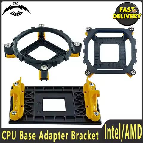 PC Cooler Bracket Compatible Intel I5 I7 I9 X79 X99 AMD Series CPU Base Adapter for LGA115x 1200 170