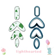 LIGHTHEARTED 142pcs Polymer Clay Cutters Set, Different Shape Plastic Clay Earring Cutters, Versatil
