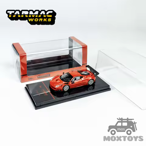 Tarmac Works 1:64 458 Italia GT3 Red Diecast Model Car
