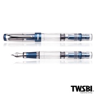TWSBI 鑽石580 AL R活塞吸墨式鋼筆/ 溫莎藍/ M