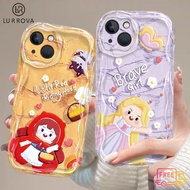 Compatible for IPhone 15 Pro Max IPhone 11 IPhone 14 Pro Max IPhone 13 Pro Max IPhone 12 Pro Max IPhone 7 Plus IPhone 8 Plus Cute cartoon little girl anti drop TPU phone case