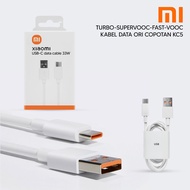 kabel data xiaomi type c kabel charger type c 33watt kabel data super vooc kabel casan fast charging