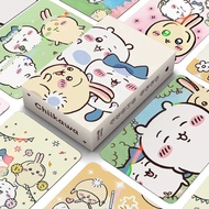 Chiikawa吉伊卡哇镭射小卡55张 小八周边扑克牌高颜值ins盒装自制Chiikawa Jika Wow Laser Smalltv98